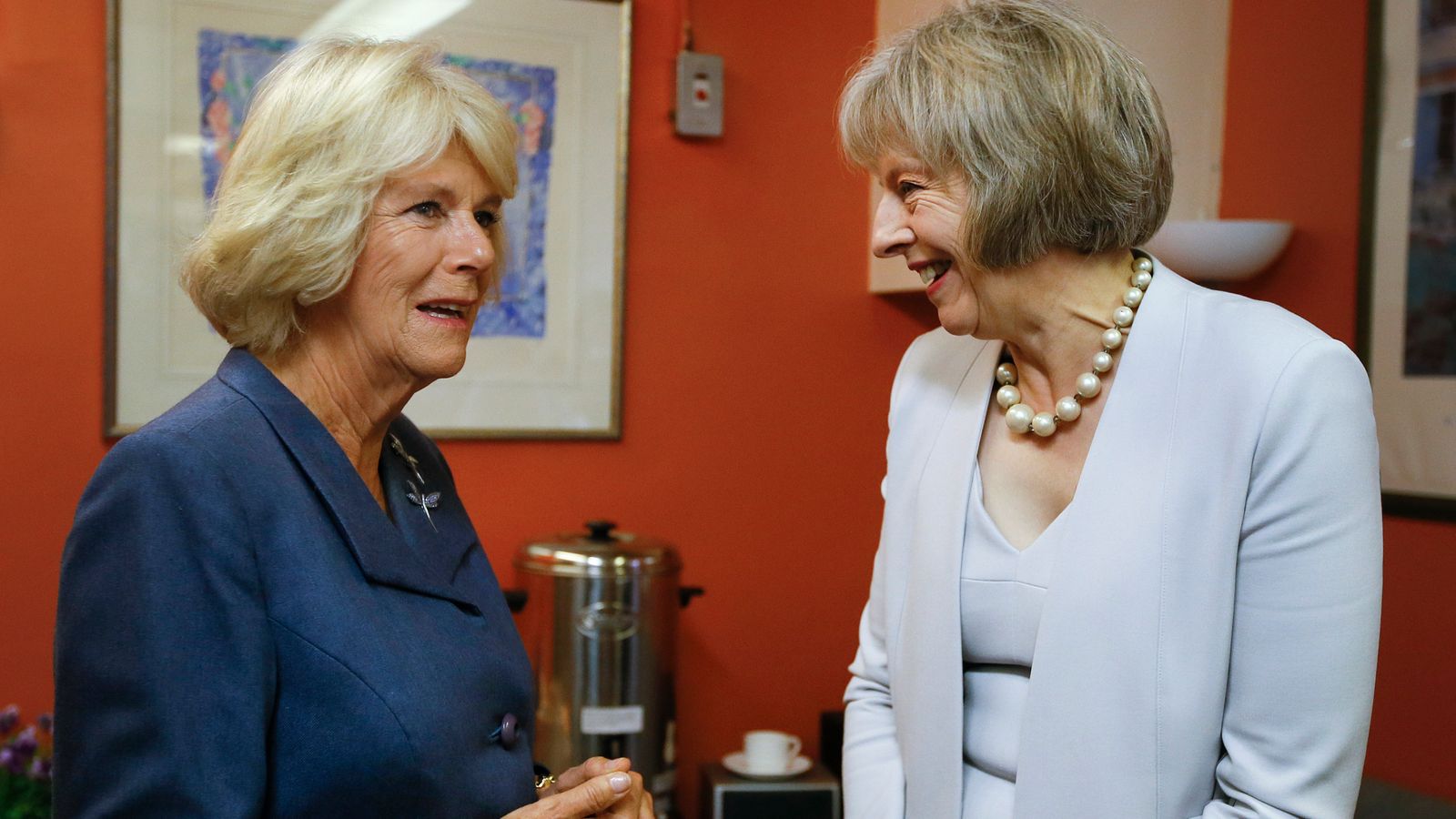 Duchess of Cornwall and Theresa May back campaign urging abuse victims ...