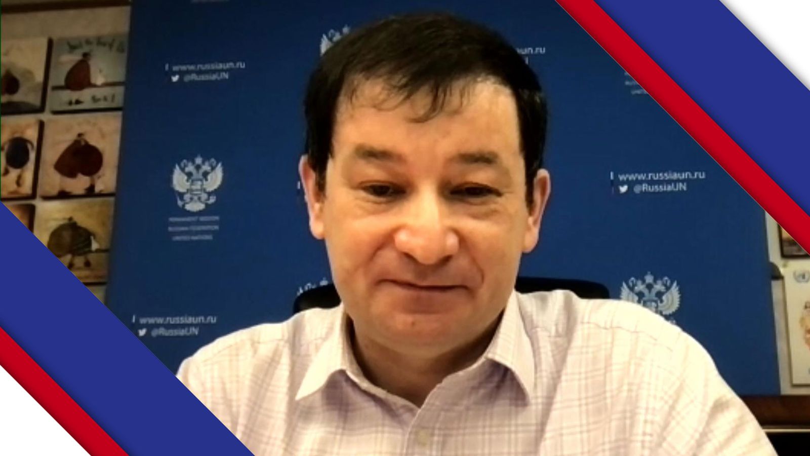Polyanski Russian envoy slams troop numbers and western intelligence | News UK ...