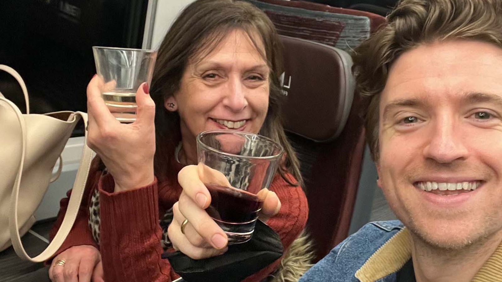 Jane thought she was sat next to Greg James on a train. Her daughter then tweeted the DJ to check