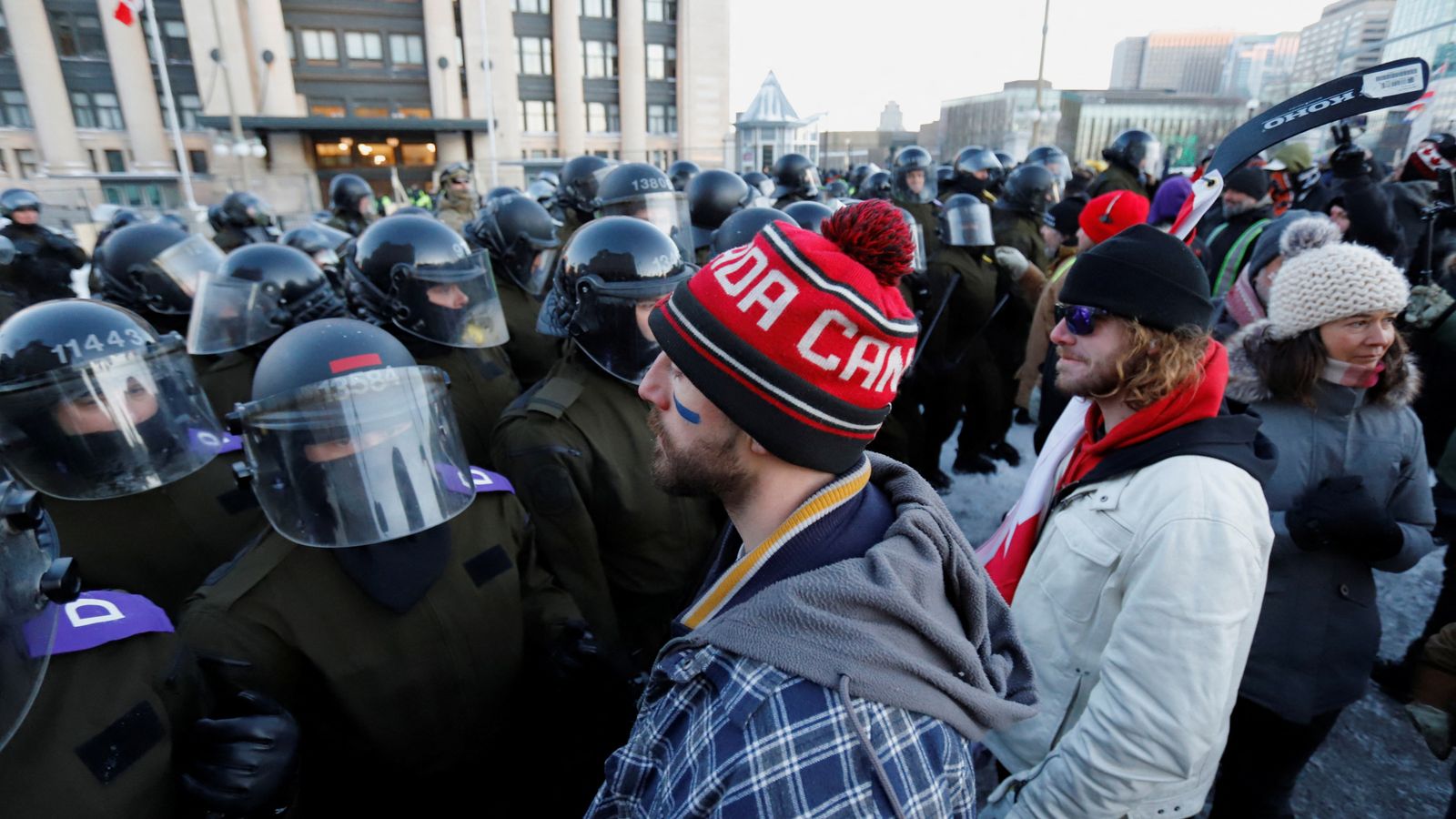 Freedom Convoy: At Least 100 People Arrested As Police Move To Control ...