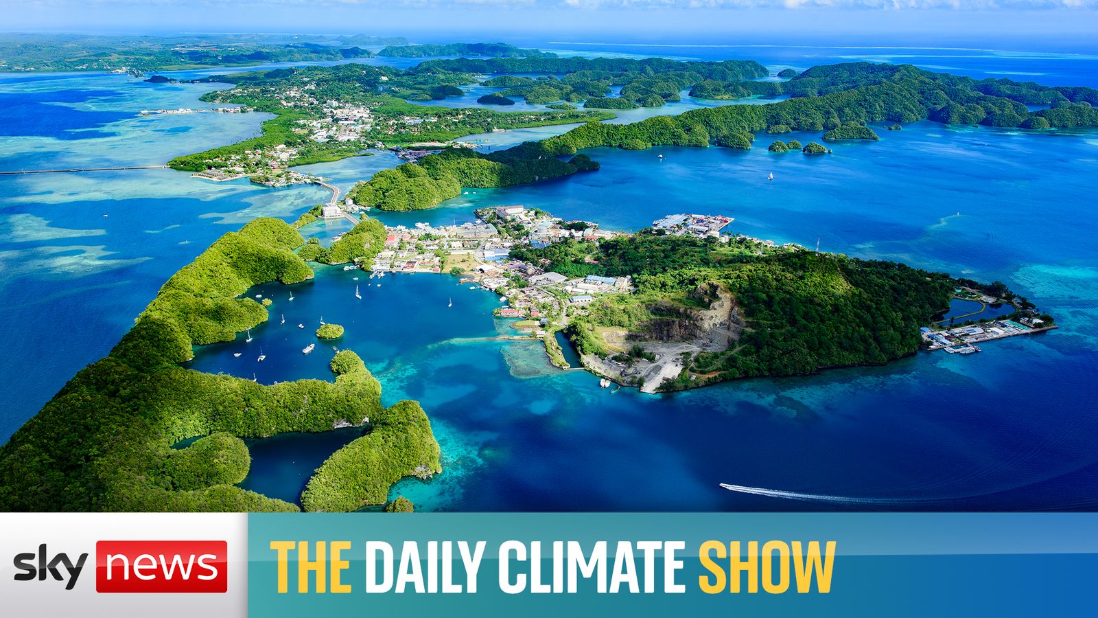 The Daily Climate Show Palau's disappearing islands and how barnacles