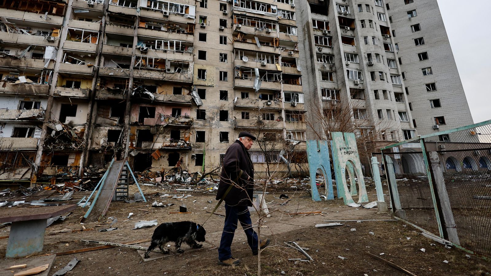Ukraine invasion in pictures: Fear, loss and the human cost of the ...