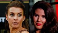 Coleen Rooney (left) and Rebekah Vardy (Right pic: AP)