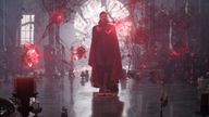 Benedict Cumberbatch as Dr. Stephen Strange in Marvel Studios' DOCTOR STRANGE IN THE MULTIVERSE OF MADNESS. Photo courtesy of Marvel Studios. ..Marvel Studios 2022. All Rights Reserved.