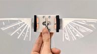 An insect-sized flying robot with flapping wings