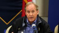 Ken Paxton said the Texas Department of Family and Protective Services 'has a responsibility to act accordingly'. Pic: AP
