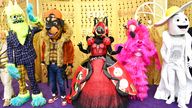The Masked Singer is known for its elaborate costumes. Pic: AP