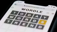 Wordle game. Pic: Jakub Porzycki/NurPhoto/Shutterstock