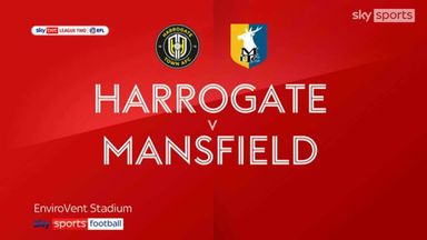Harrogate 0-0 Mansfield