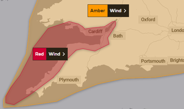 Storm Eunice: Red 'dangerous' weather warning issued as UK facing gusts up to 90mph - Vimarsana News
