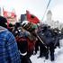 'This unlawful occupation is over': Police clear roads in Canadian capital after three weeks of protests