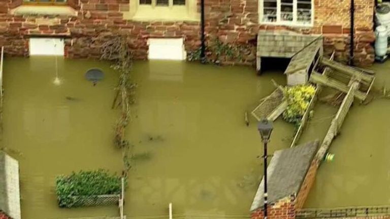 Following storms Dudley, Eunice and Franklin, towns surrounding the River Severn are still recovering and have now been hit with severe flooding.