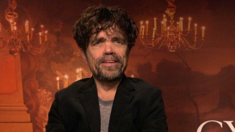 Peter Dinklage shares how making Cyrano alongside his wife made it a family affair 