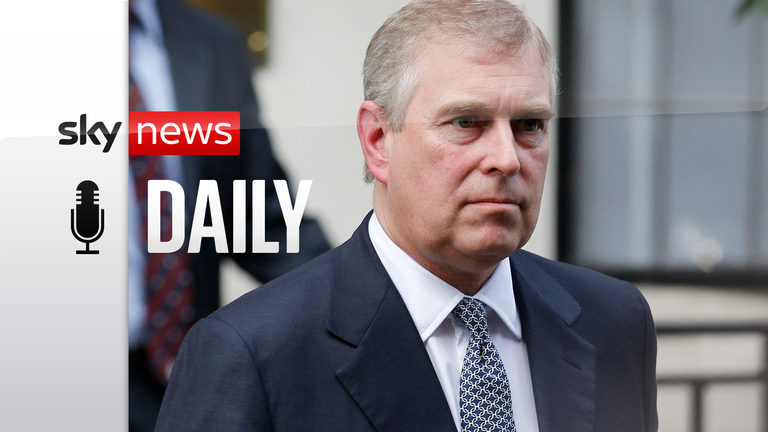 AP - Britain&#39;s Prince Andrew leaves King Edward VII hospital in London after visiting his father Prince Philip.