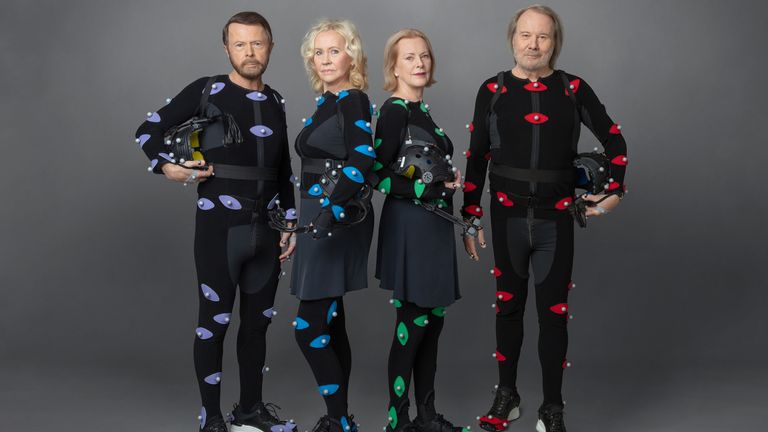 Undated handout photo of Bjorn Ulvaeus, Agnetha Faltskog, Benny Andersson and Anni-Frid Lyngstad, of the Swedish band Abba, who have announced their first album in nearly 40 years and unveiled a "revolutionary" digital concert show. Issue date: Thursday September 2, 2021.

