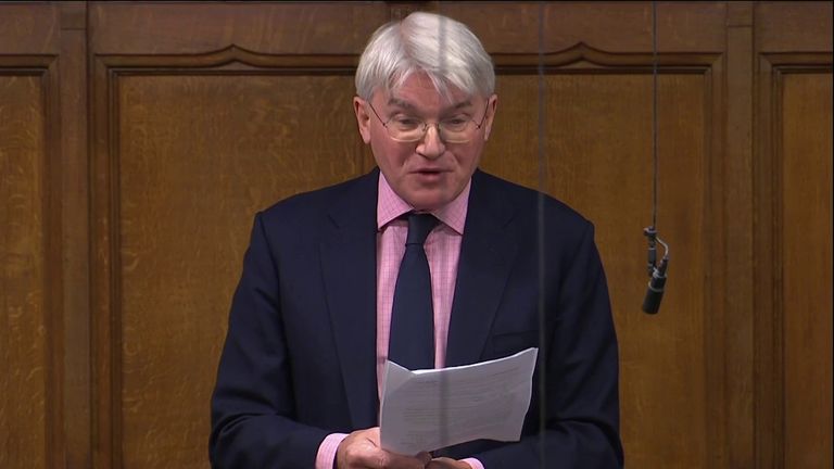 Former International Development Secretary Andrew Mitchell