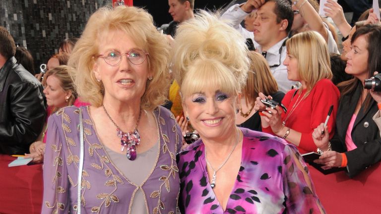 Anna Karen and Barbara Windsor

9 May 2009