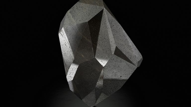 Diamante negro. Foto: Sotheby's