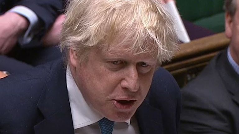 Boris Johnson denies that money for his political party comes from Russian oligarchs