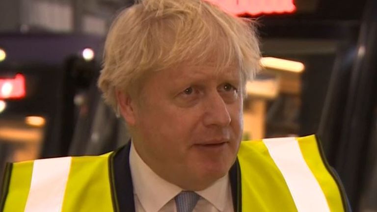 Boris Johnson says National Insurace rises are necessary to pay for the NHS