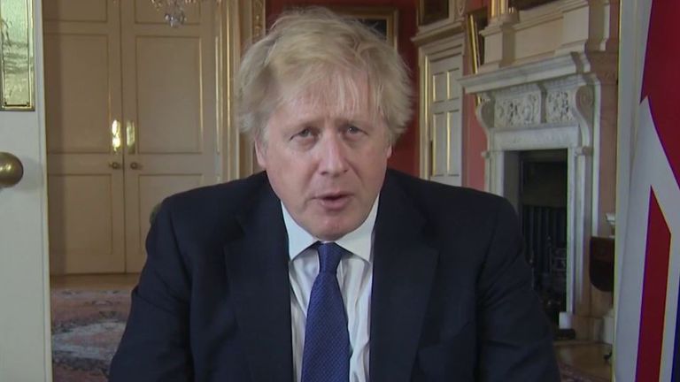 Boris Johnson delivers message to people of Russia, Ukraine and the world