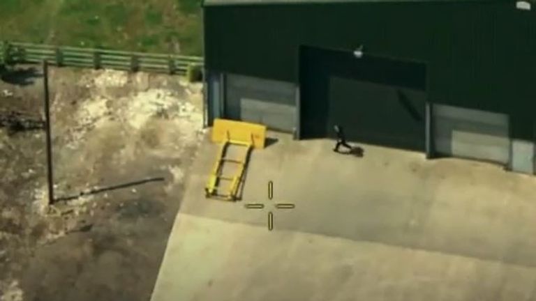 Boulton led police on a 24-hour manhunt 