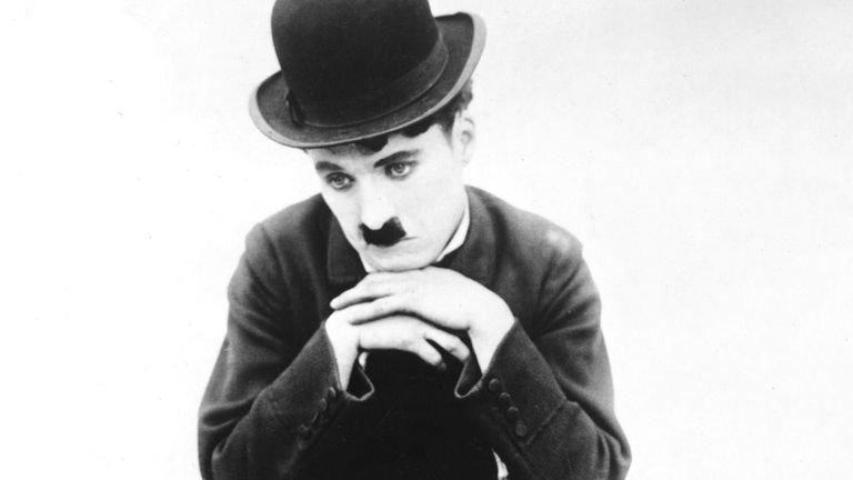 Charlie Chaplin, The Tramp 1915. Pic: Essanay/Kobal/Shutterstock