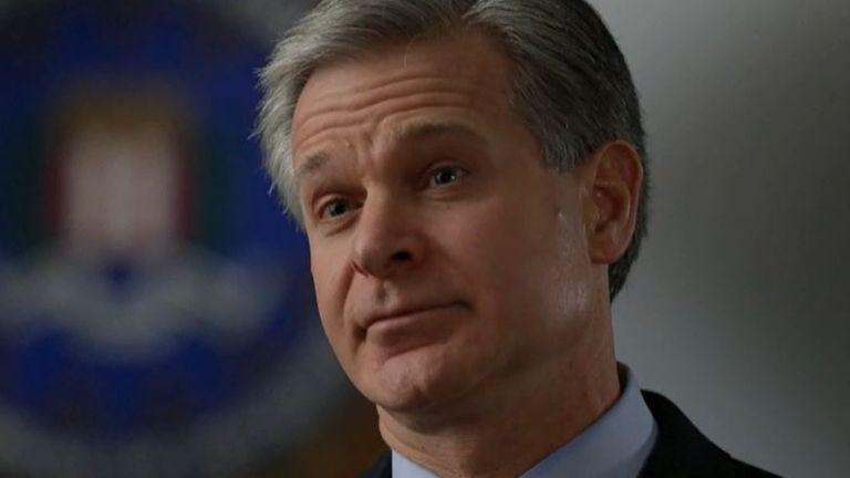 FBI Director Christopher Wray reveals scale of Chinese governement&#39;s espionage attempts on US