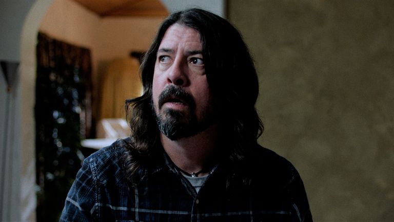 Dave Grohl stars as himself in Studio 666. Pic: Sony Pictures UK 