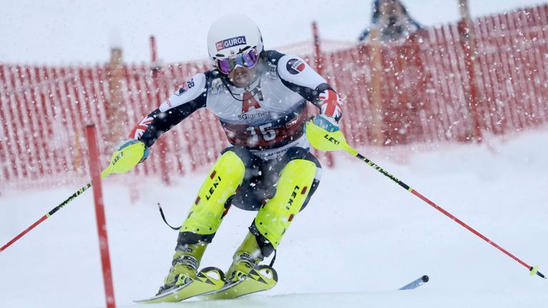 Dave Ryding became the first British skier to win an alpine World Cup gold medal