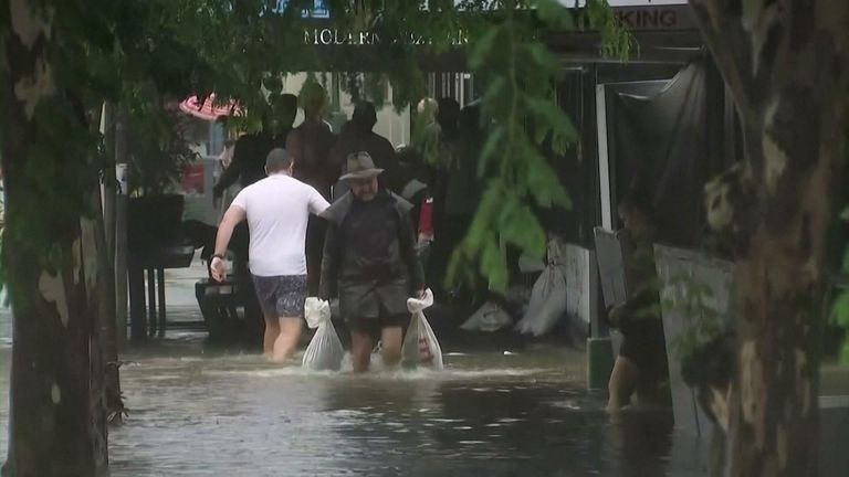 Flooding in Queensland, Australia