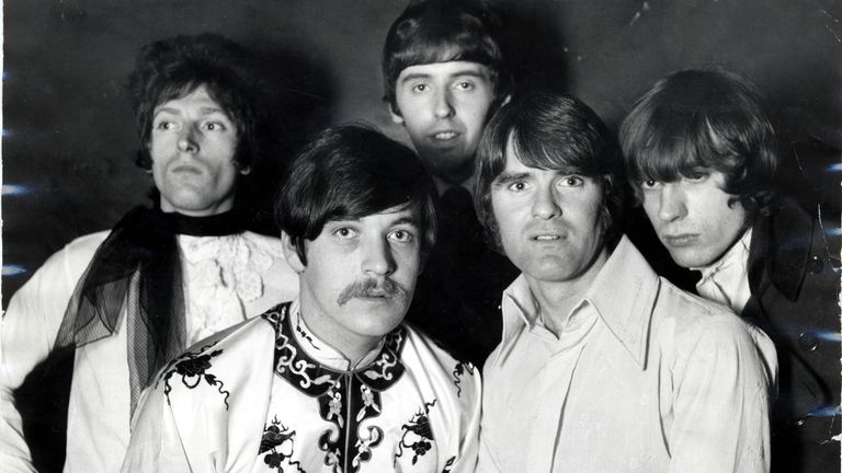 Pic: Evening News/Shutterstock Pop Group Procul Harum L-r: Ray Royer Gary Brooker Dave Knight Bobby Harrison Matthew Fisher.
Pop Group Procul Harum L-r: Ray Royer Gary Brooker Dave Knight Bobby Harrison Matthew Fisher. 1 Jun 1967