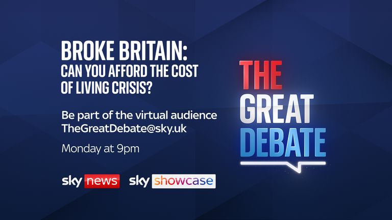 The Great Debate us on Monday at 9pm