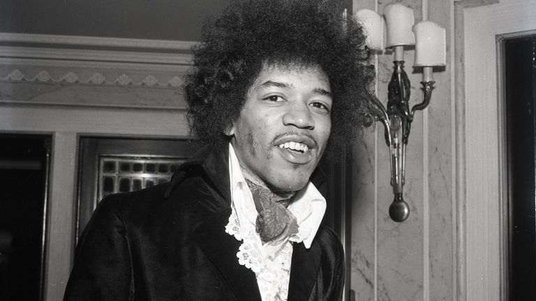 Jimi Hendrix: Rare lyrics manuscript pieced together more than 50 years  after it was torn in half to sign autographs, Ents & Arts News