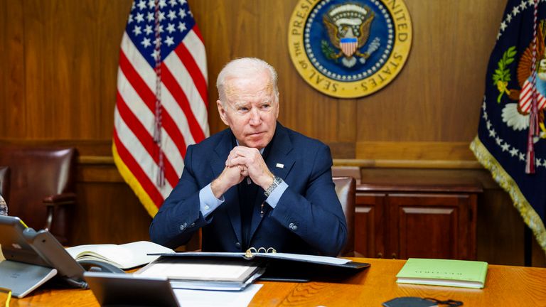 Joe Biden spoke with Vladimir Putin for more than an hour on the Ukraine crisis