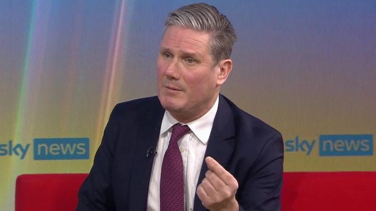 Sir Keir Starmer is leader of the Labour Party