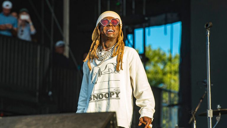 Lil Wayne was previously banned from the UK after previous felonies. Pic: AP
