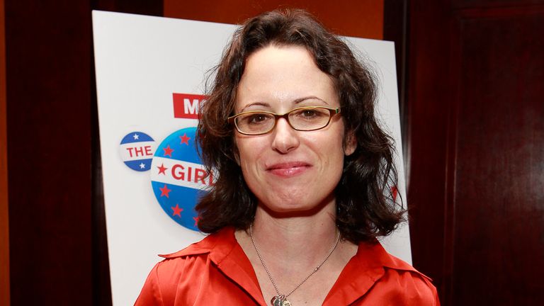 Politico&#39;s Maggie Haberman poses at the More Magazine&#39;s Noisemaker Luncheon hosted by More Magazine&#39;s Editor in Chief, Lesley Jane Seymour at the Lamb&#39;s Club on Thursday, Sept. 27, 2012 in New York. (Photo by Mark Von Holden/Invision for MORE/AP Images).