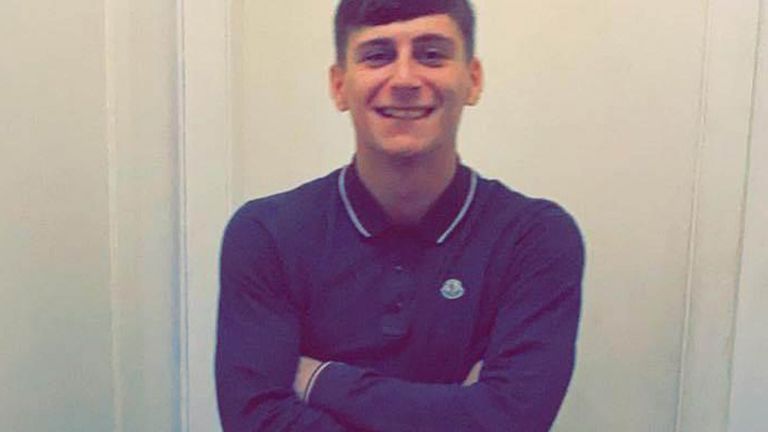 Undated handout photo issued by Greater Manchester Police of Dylan Keelan who was stabbed to death in a town near Manchester. Issue date: Sunday February 6, 2022.