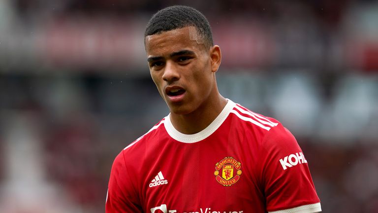 Mason Greenwood has been suspended from playing or training with Manchester United