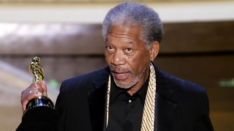 Morgan Freeman won the Oscar for best supporting actor for Million Dollar Baby in 2005