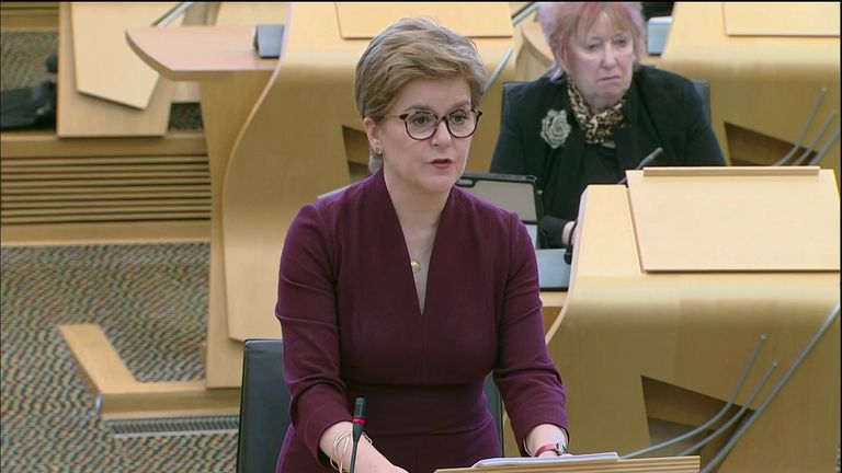 Scottish First Minister Nicola Sturgeon has announced some COVID restrictions in Scotland will be lifted.