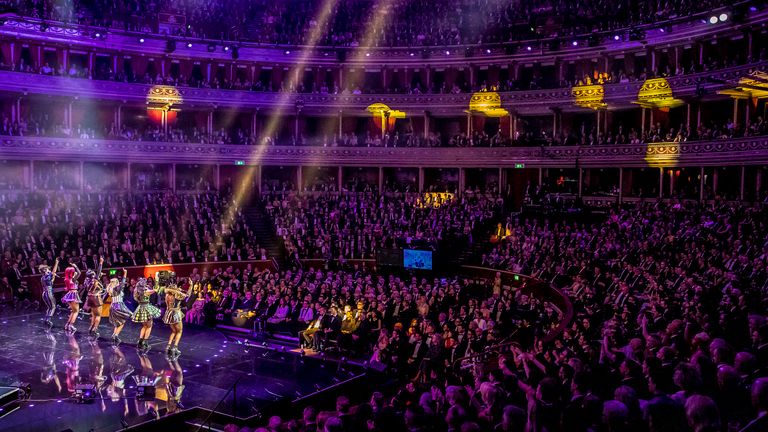The awards will take place in the Royal Albert Hall