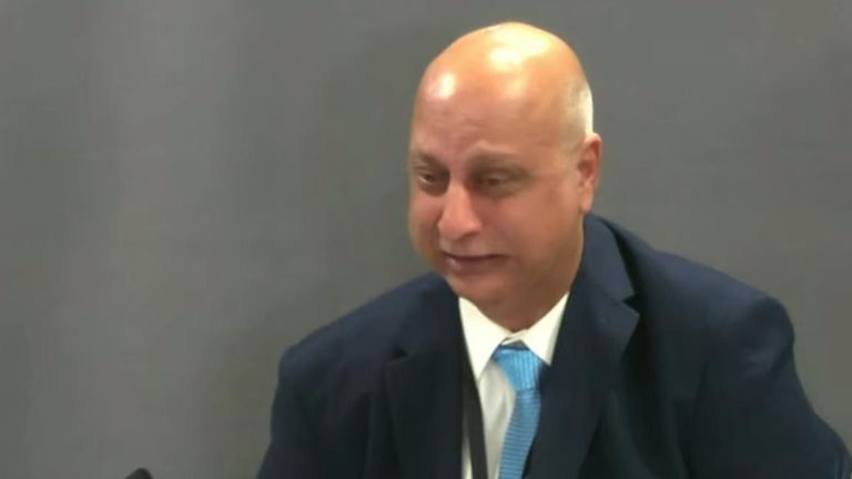 Bajjit Sethi used to be a sub-postmaster but and was emotional when speaking at the Horizon software scandal inquiry.