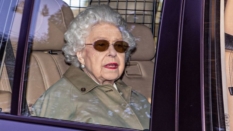 エリザベス女王はノーフォークのサンドリンガムにあるウッドファームを去ります。 写真：Jeff Robinson / Shutterstock