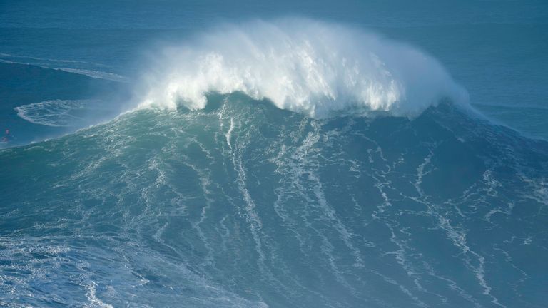 The most extreme "rogue wave" on record has just been confirmed in the North Pacific Ocean. File pic: AP