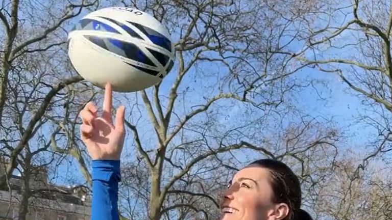 The appointment was made by the Royal Family in a video shared on social media, that showed Kate throwing a rugby ball with players from the RFU and RFL