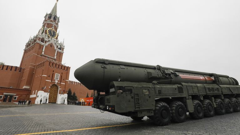 A ballistic missile system has the potential to bring major devastation to cities across the world, experts say. File pic