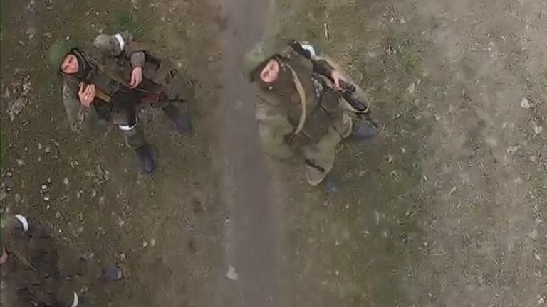 CCTV disabled by Russian troops