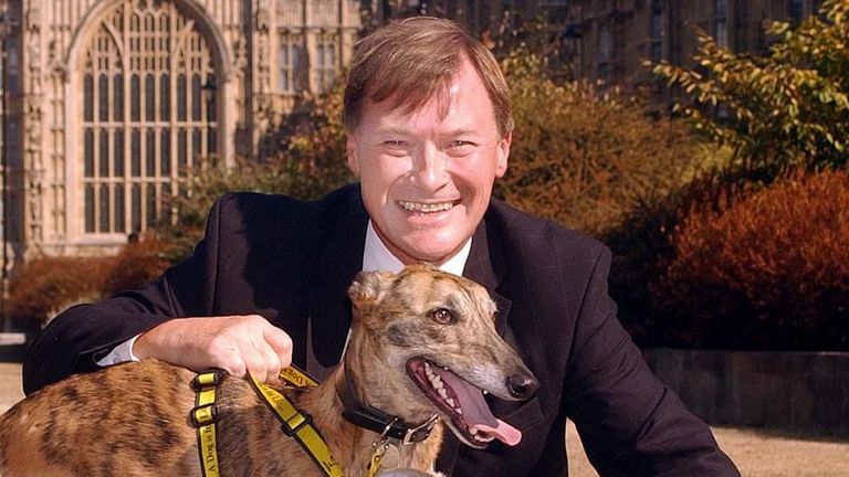 Sir David Amess, pictured in 2003, joined the Conservative Party at the age of 16